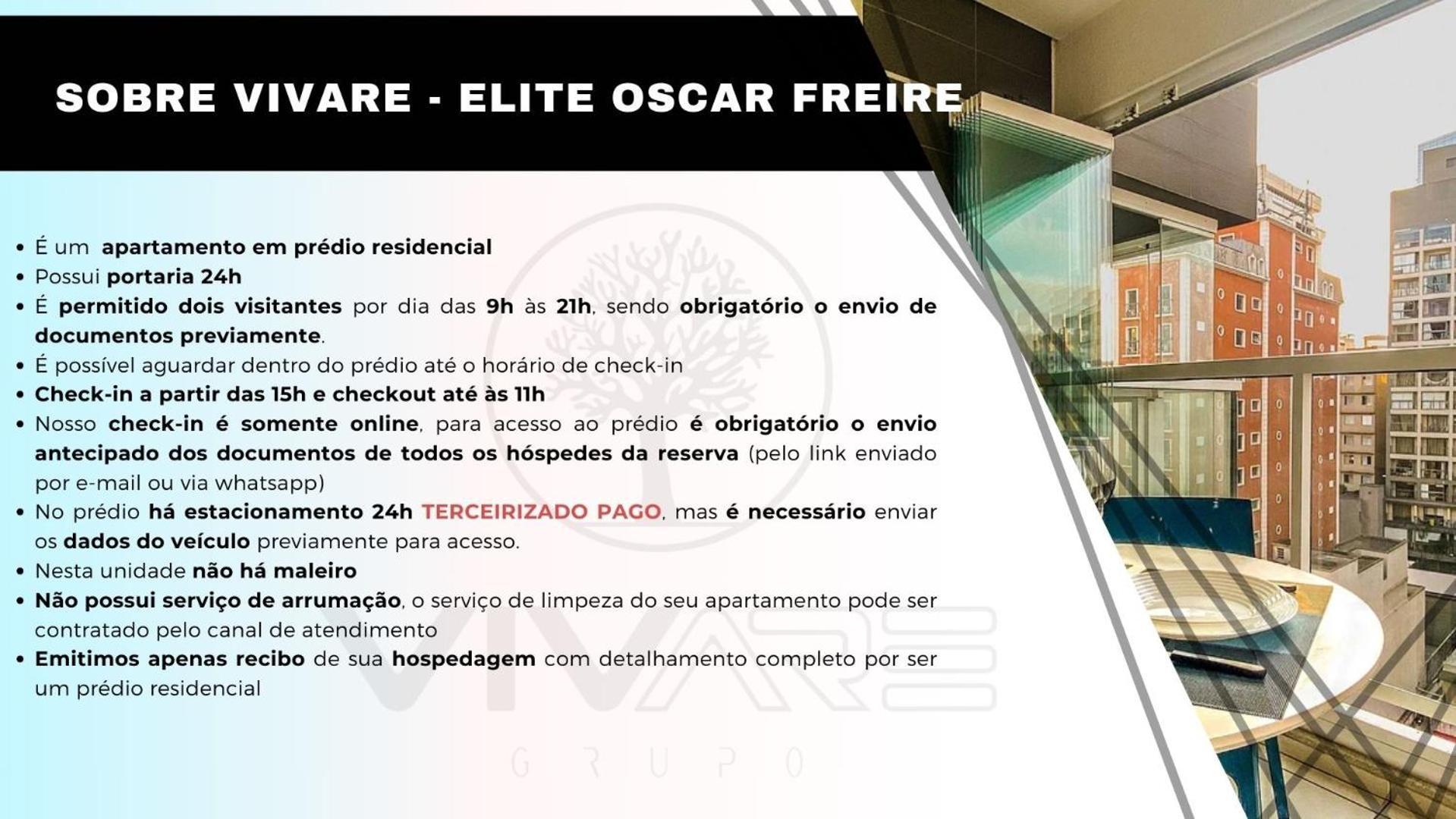 Apartamento Elite Oscar Freire